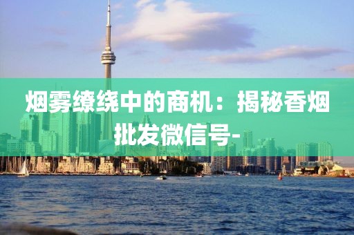 烟雾缭绕中的商机：揭秘香烟批发微信号-