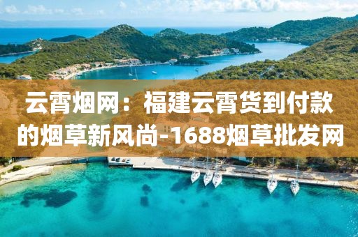 云霄烟网：福建云霄货到付款的烟草新风尚-1688烟草批发网